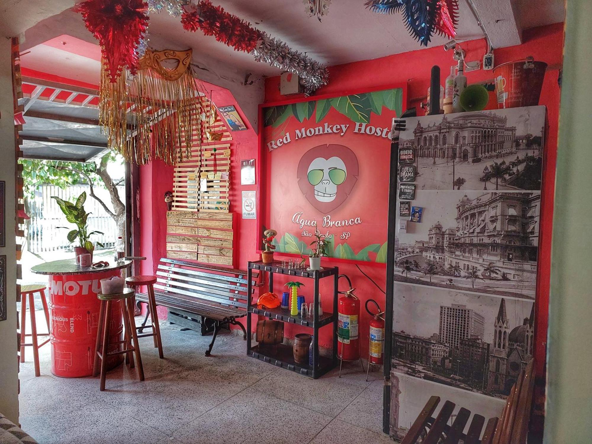 Red Monkey Hostel Barra Funda San Paolo Esterno foto